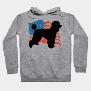 Poodle USA America - Dog Lover Dogs Hoodie